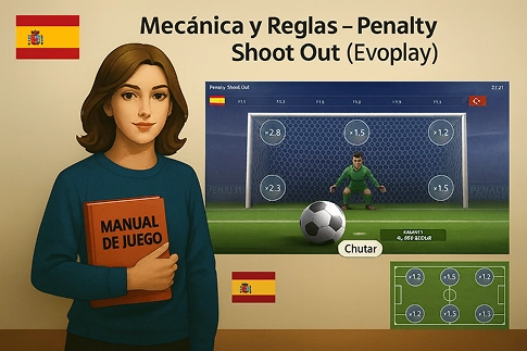 Mecánica del juego Penalty Shoot Out
